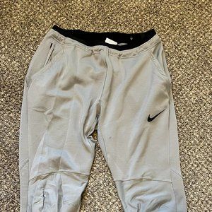Nike Pro Combat Zip Joggers Large